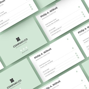 Moderne & minimale visitekaartje lay-out | Eenvoudige Business Card Design | Visitekaartje | Professionele visitekaartje, minimalistische visitekaartje