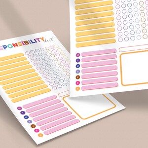 Teen Teens to Do List, Editable Chore Chart, Printable Chores for Older ...