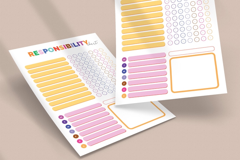 Teen Teens to Do List, Editable Chore Chart, Printable Chores for Older ...