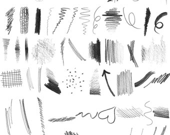 Brush strokes design elements dynamic grunge sketch PS brushes in abr  format free and easy download unlimit id6919672