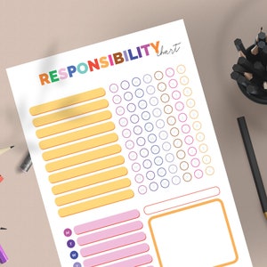 Teen Teens to Do List, Editable Chore Chart, Printable Chores for Older ...