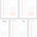 7 Days Planner Sheet Daily Planner Template Weekly Planner - Etsy