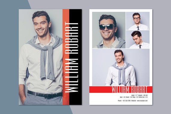 Professional Comp Card