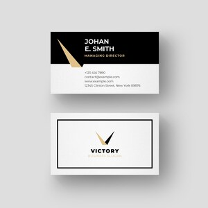 Moderne visitekaartje template | Minimaal visitekaartje ontwerp | INSTANT DOWNLOAD visitekaartje | Eenvoudige visitekaartje layout | Visitekaartje