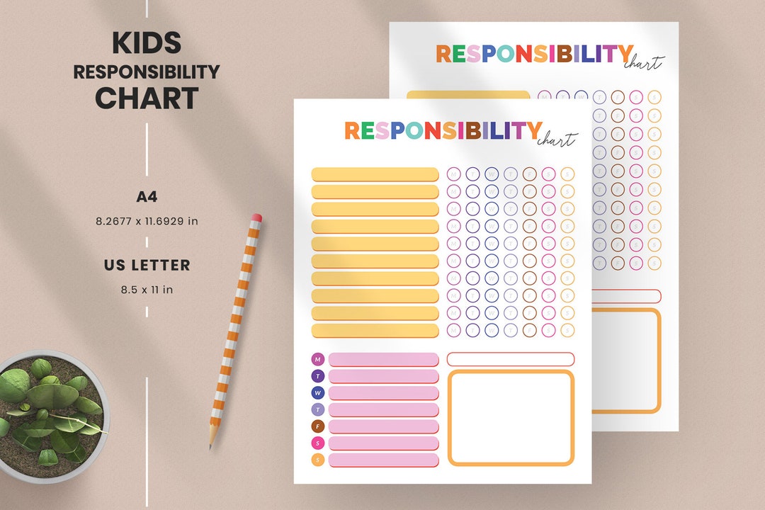 Teen Teens to Do List, Editable Chore Chart, Printable Chores for Older ...