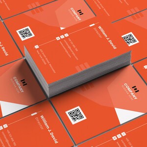 Visitekaartje sjabloon | Schone en moderne visitekaartje layout | Professionele visitekaartje design | Sjabloon voor bewerkbare visitekaart