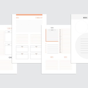 Editable Daily Planner Sheet | Printable Daily Plan Sheet | Elegant ...