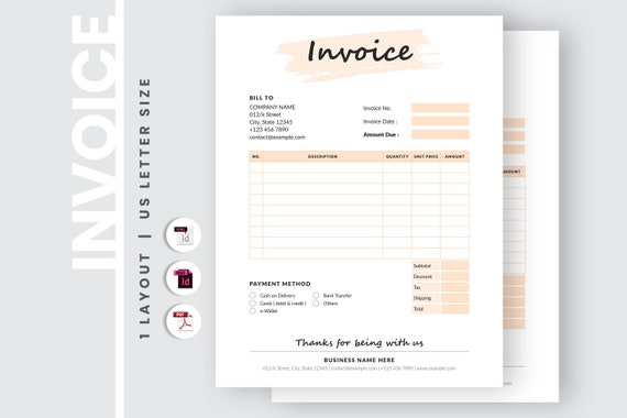 View Cleaning Invoice Template Pdf Background