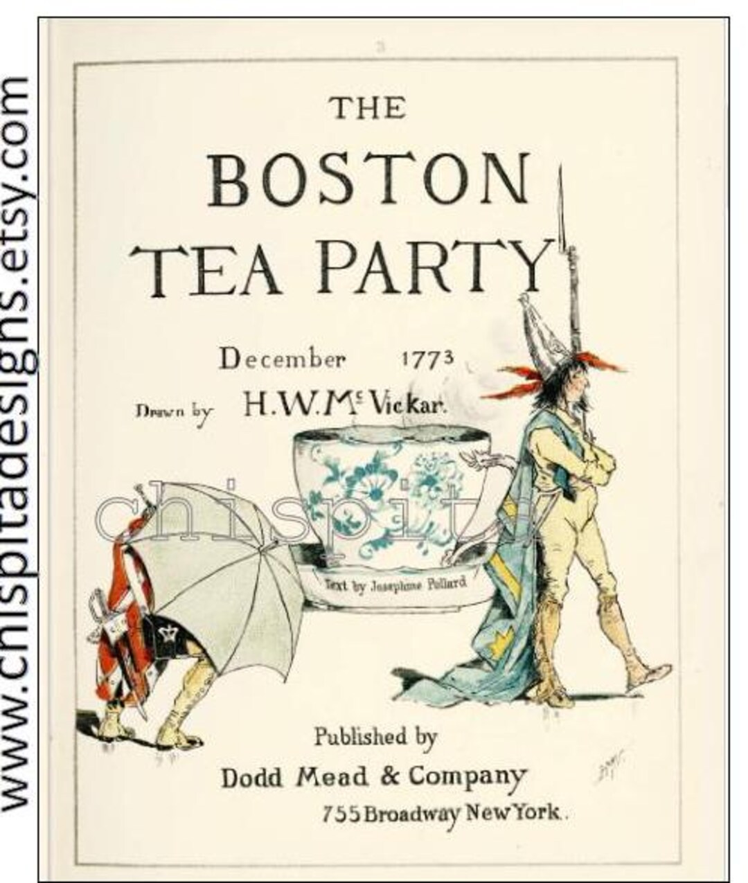 Boston Tea Party Illustrated Ebook: 1773 American Revolution Tale (PDF ...