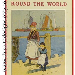 Antique Children Around the World Illustrated ABC Ebook (1905)
