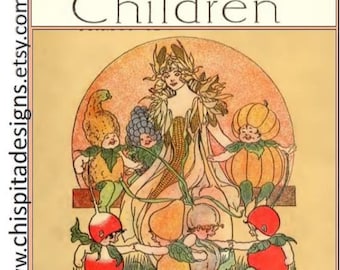 Los hijos de la Madre Tierra de Elizabeth Gordon (libro electrónico: Libro de ilustraciones de vegetales vintage (PDF))