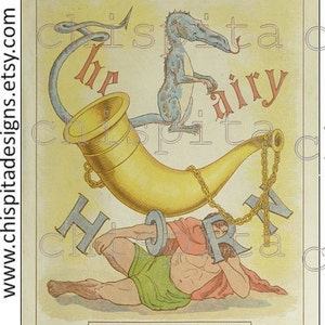 Victorian Fairytale Ebook: The Fairy Horn, Illustrated 1883 Verse (PDF)