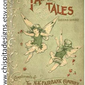 Antyczne ilustrowane rymowanki z krainy czarów ebook.VTG obrazkowe wiersze elfów książka pdf.Stara książka poezji do druku z wróżkami.Książka cyfrowa o syrenach z lat 1900.