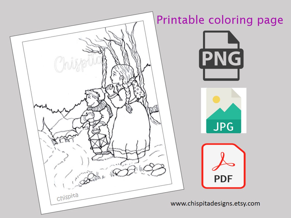 Aurora Borealis Coloring Page | My XXX Hot Girl