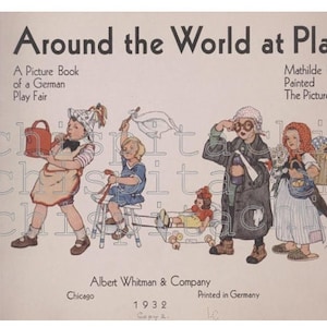 1930s German Play Fair: Children&#39;s Illustrated playtime Story  (PDF)