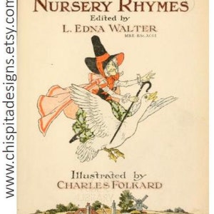 Mother Goose Nursery Rhymes: 1920s Illustrated Ebook (PDF)
