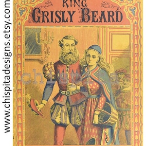 King Grisly Beard: 1870s Grimm Fairytale (PDF)