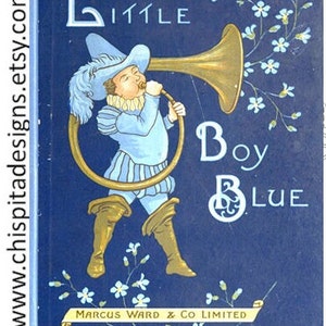 1900 Little Boy Blue Nursery Rhymes Illustrated Ebook (PDF)