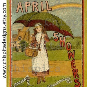 April Showers: Vintage Victorian Spring Story Ebook (PDF)