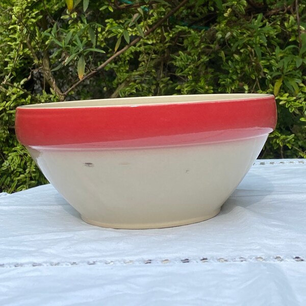 French Ceramic Mixing Bowl