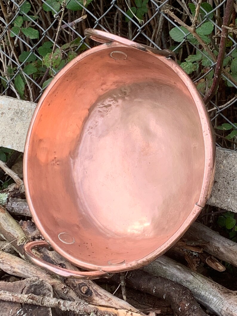 Antique French Copper Bowl shops