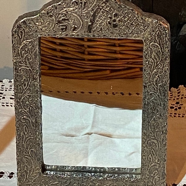 Moroccan Silverplate Mirror