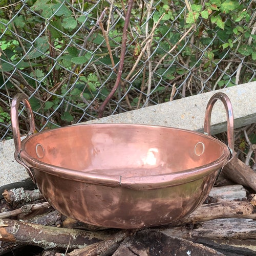 Antique French Copper Bowl shops