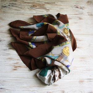 Bayron silk scarf - Etsy 日本