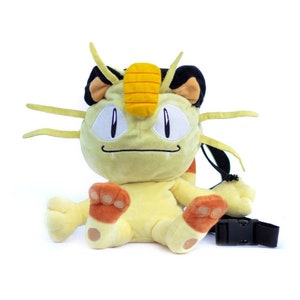 Meowth Pokemon Puppe Chalkbag