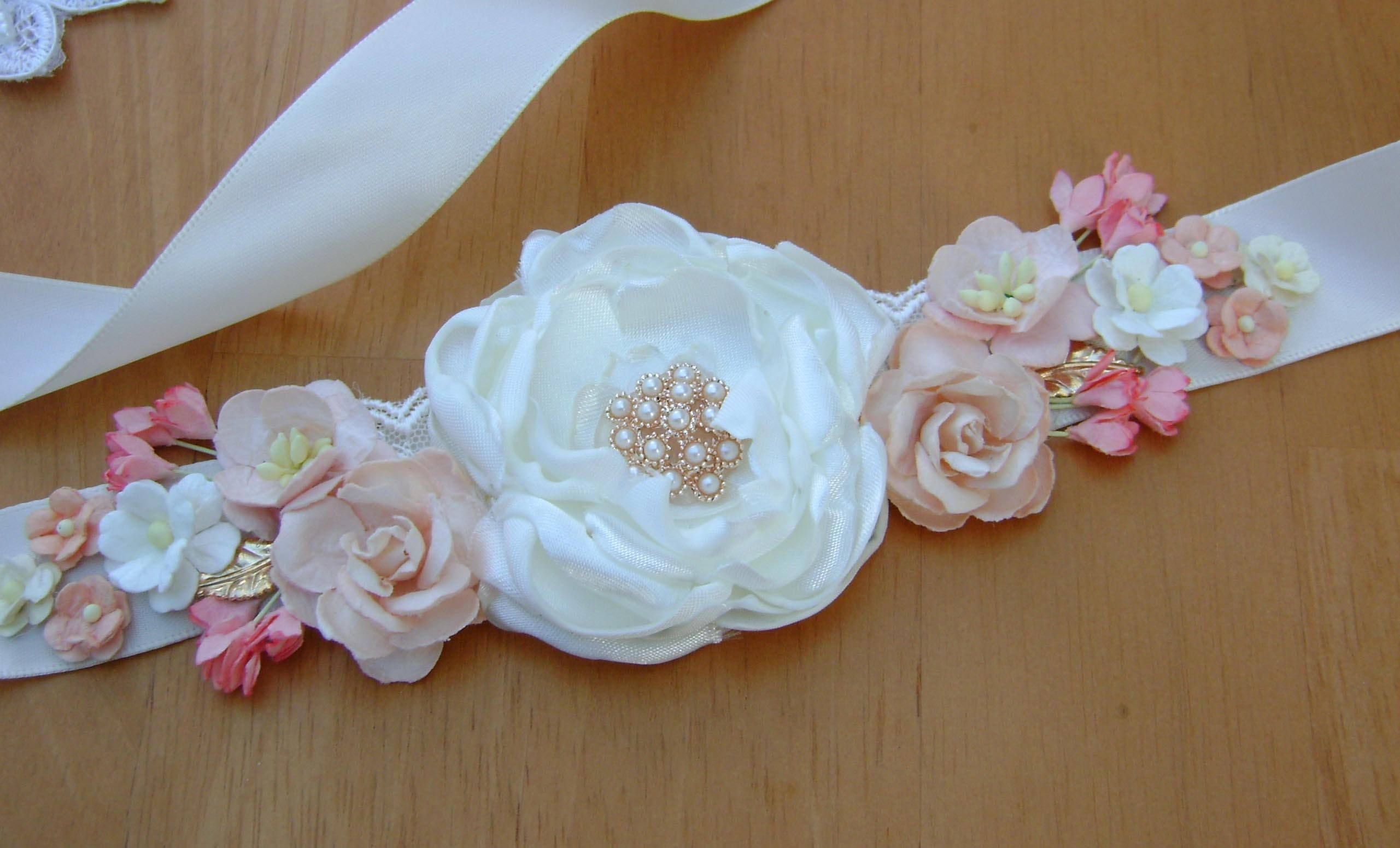 Wedding Sash Bridesmaid Sash Flower Girl Sash. Etsy