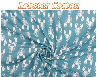 CP0416 Rose & Hubble Lobster Teal 100% Cotton Poplin Dressmaking Fabric