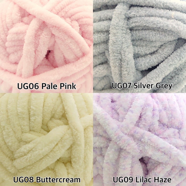 James Brett Flutterby Huggable Chenille Plush Super Chunky Knitting Yarn 250g Fluffy Soft bild 4