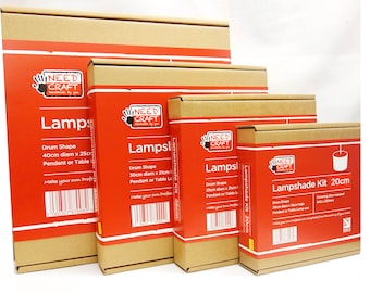 DIY Drum Lampshade Kit – Matching Decor, Pendant or Table Lamp