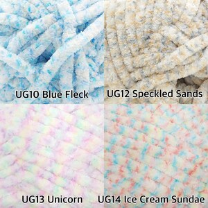 James Brett Flutterby Huggable Chenille Plush Super Chunky Knitting Yarn 250g Fluffy Soft bild 5