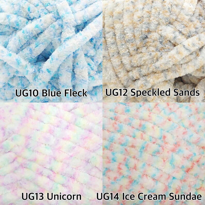 James Brett Flutterby Huggable Chenille Plush Super Chunky Knitting Yarn 250g Fluffy Soft bild 5