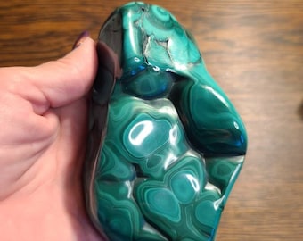Stunning Polished Malachite