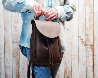 LEATHER BACKPACK, Women Backpack, Women's Backpack, backpack, Leather, Gift For women, Leather Rucksack, BEST Prise, Leather backpack women