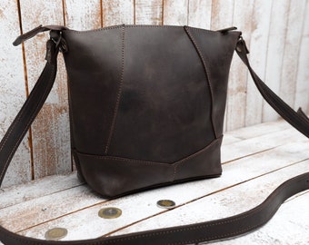 Shoulder bag, hip bag, Leather Bag, Leather purse, crossbody bag, messenger bag, tote bag, women bag, Gift for her, Everyday bag, Leather