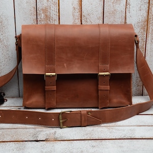 Mens Laptop bag, Messenger bag, Leather Messenger Bag, leather bag, Men Leather Bag, Gift for husband, Laptop bags, Gift for men, idea gift