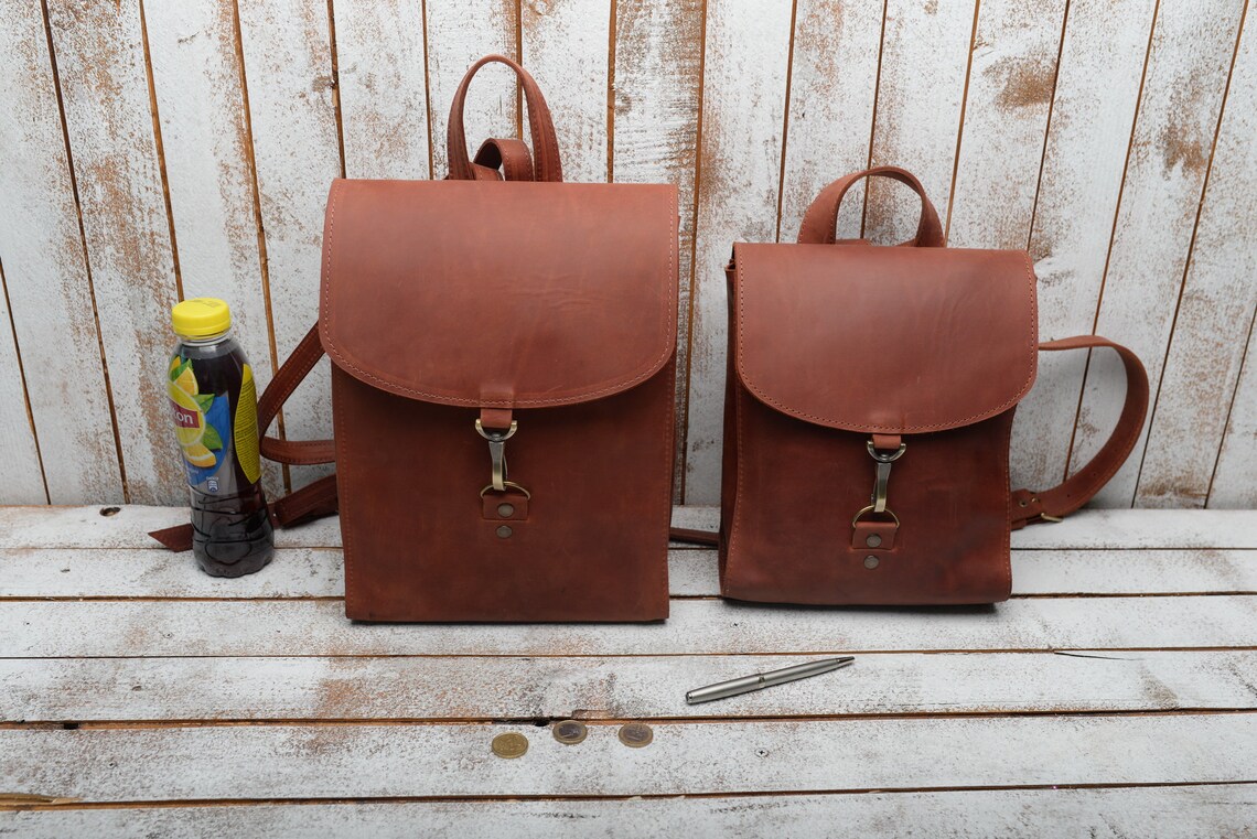 Leather Backpack Leather Backpack Women Backpacks Backpack Etsy