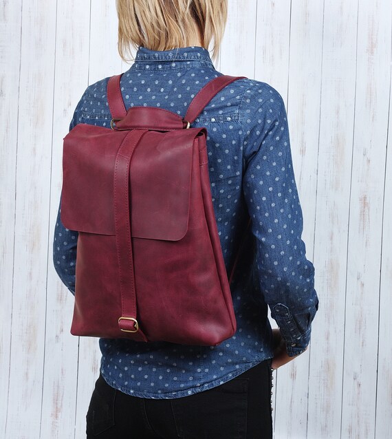 seasalt leather backpack
