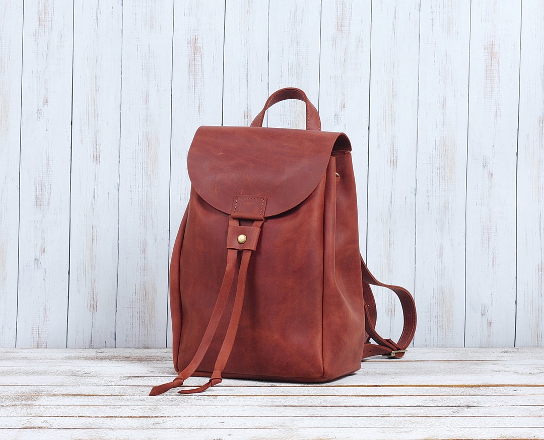 Leather Backpack Women Backpack Leather Bag Womens - Etsy