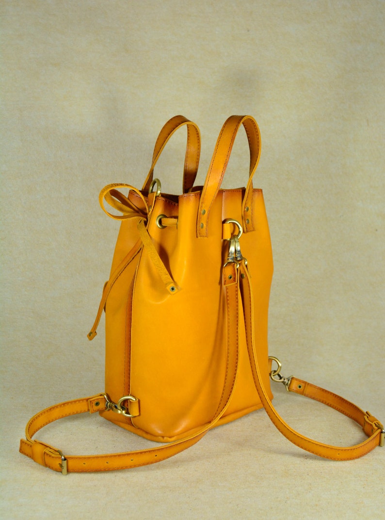 Leather Backpack Leather Purse Hobo Bag Backpack Shoulder Etsy