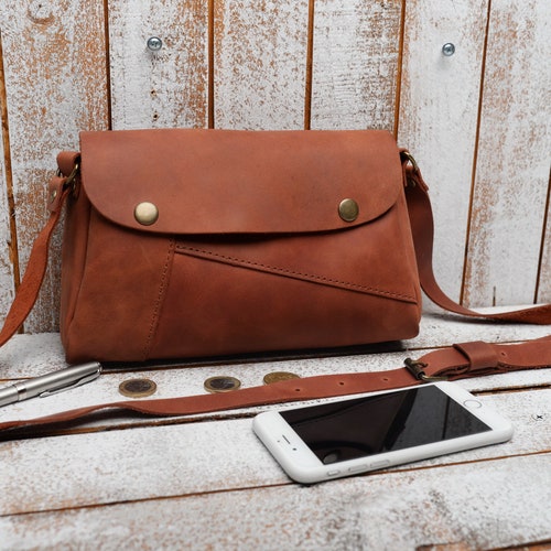 Crossbody Bag Small Purse Womens Gift Mini Bag Leather - Etsy