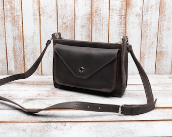 Leder Crossbody-Tasche, Crossbody Taschen, Ledertasche, Damen Tasche, Damen Leder Tasche, Damen Handtasche, Ledergeldbörse, Handtasche, Taschen & Geldbörsen