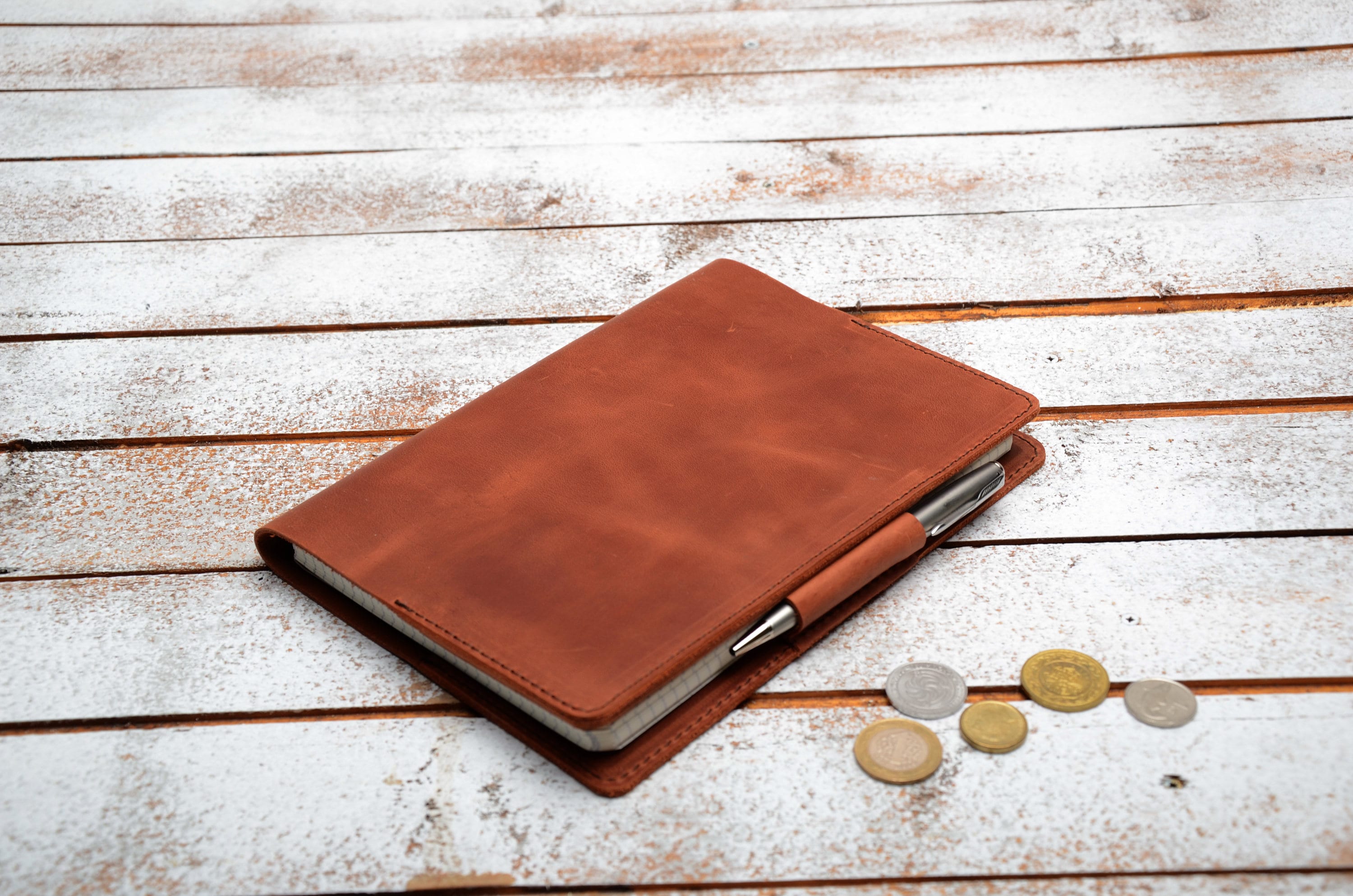 A5 Notebook cover Leather Journal a5 journal cover Leather Etsy