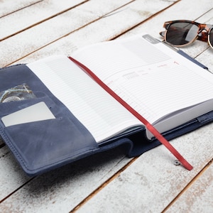 Journal en cuir, couverture de cahier A5, couverture de journal a5, couverture de cahier en cuir, cahier en cuir, couverture de cahier, reliure en cuir, Padfolio