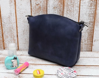 Leder Kosmetiktasche, Makeup Beutel, Makeup Beutel, Schminktäschchen, Leder Schminktasche, Makeup Etuis, Leder Geldbeutel, Kulturtasche, Geldbeutel