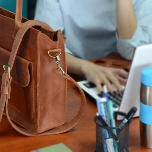 Umhängetasche Frauen, Ledertasche, Ledergeldbörse, Laptoptasche, Leder Umhängetasche, Ledertasche, Umhängetasche, Leder-Einkaufstasche, Leder