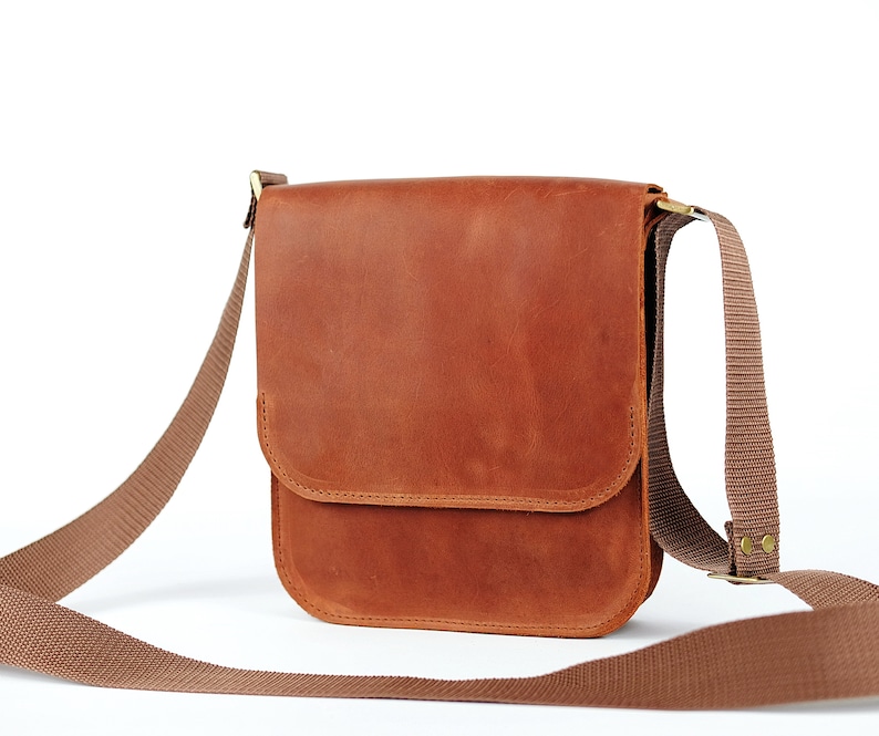 Leather bag Men's crossbody bags Mens gift Leather bag Etsy